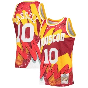 Accattivante Meraviglioso Incantevole Sam Cassell Houston Rockets Hardwood Classics 1993/94 Hyper Hoops Swingman Jersey Red per gli appassionati
