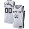 Lussuoso Versatile Fascinante San Antonio Spurs Nike 2020/21 Swingman Custom Jersey Association Edition White per gli appassionati