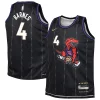 Lussuoso Gorgeous Delizioso Scottie Barnes Toronto Raptors Nike Youth 2024/25 Swingman Player Jersey City Edition Black per gli appassionati