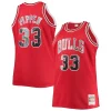 Magnifico Versatile Incantevole Scottie Pippen Chicago Bulls Big & Tall 1997/98 NBA 75th Anniversary Diamond Swingman Jersey Red per gli appassionati