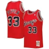 Raffinato Scottie Pippen Chicago Bulls Hardwood Classics 2003 04 Swingman Jersey Red per gli appassionati