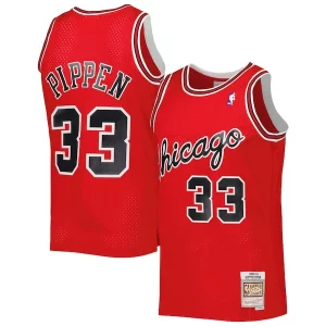 Raffinato Scottie Pippen Chicago Bulls Hardwood Classics 2003 04 Swingman Jersey Red per gli appassionati