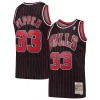 Accattivante Scottie Pippen Chicago Bulls Hardwood Classics Swingman Jersey Black per gli appassionati