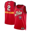 Ottimo Magnifico Bellissimo Shai Gilgeous Alexander Nike Unisex 2025 NBA All Star Game Swingman Player Jersey Red per gli appassionati