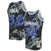 Cool Eccezionale Shaquille O'Neal Orlando Magic 1994/95 Hardwood Classics Marble Swingman Jersey Black per gli appassionati