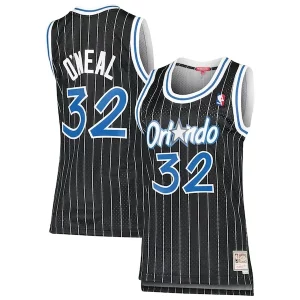 Fascinante Delizioso Shaquille O'Neal Orlando Magic Women's 1995/96 Hardwood Classics Swingman Jersey Black per gli appassionati