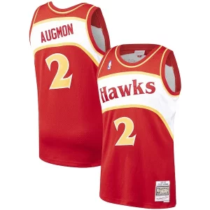 Delizioso Accattivante Stacey Augmon Atlanta Hawks 1991/92 Hardwood Classics Swingman Jersey Red per gli appassionati
