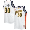 Eccezionale Delizioso Stephen Curry Golden State Warriors Big & Tall Hardwood Classics 2008/09 Swingman Jersey White per gli appassionati