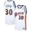 Sofisticato Stephen Curry Golden State Warriors Hardwood Classics Swingman Jersey White per gli appassionati
