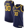 Elegante Resistente Stephen Curry Golden State Warriors Jordan Brand Authentic Player Jersey Statement Edition Royal per gli appassionati