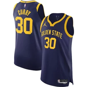 Elegante Resistente Stephen Curry Golden State Warriors Jordan Brand Authentic Player Jersey Statement Edition Royal per gli appassionati