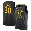 Bellissimo Gorgeous Stephen Curry Golden State Warriors Jordan Brand Unisex 2024/25 Swingman Jersey Statement Edition Black per gli appassionati