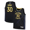 Prestigioso Stephen Curry Golden State Warriors Jordan Brand Youth Swingman Jersey Statement Edition Navy per gli appassionati