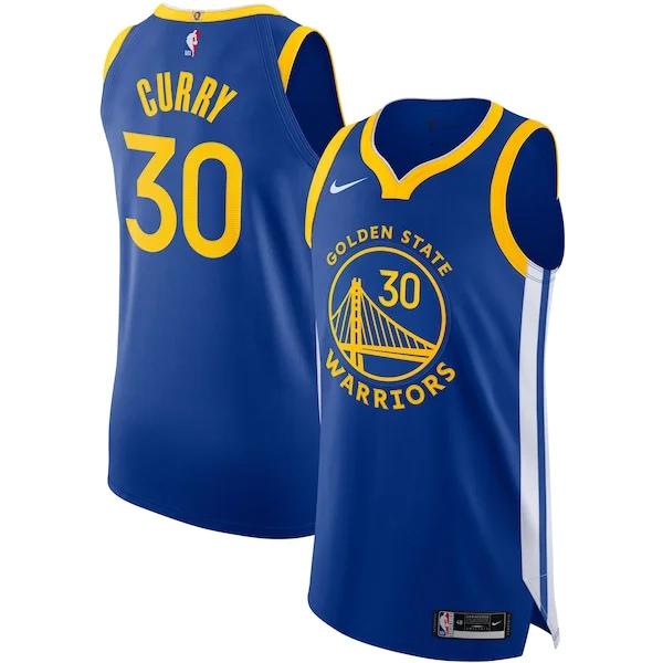 Accattivante Delizioso Bellissimo Stephen Curry Golden State Warriors Nike Authentic Jersey Association Edition Royal per gli appassionati