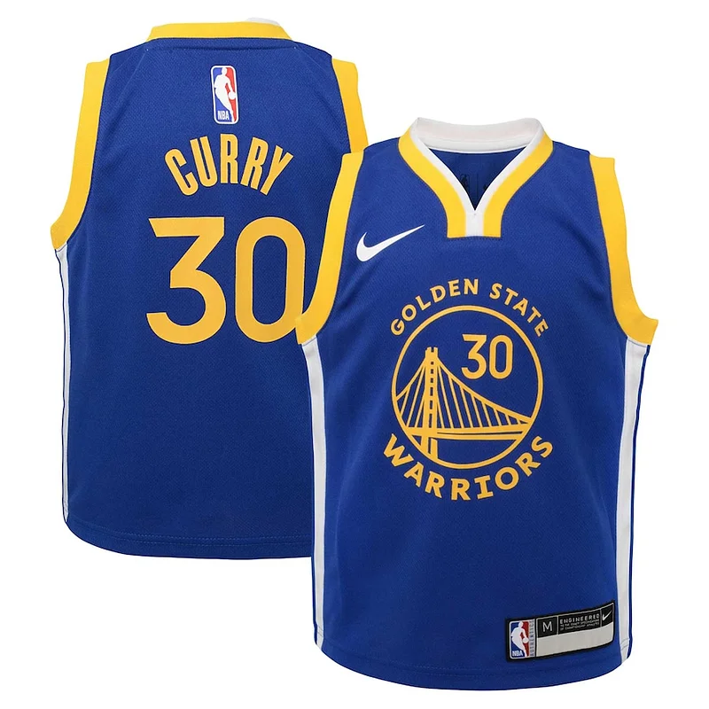 Resistente Meraviglioso Accattivante Stephen Curry Golden State Warriors Nike Preschool Dri FIT Swingman Player Jersey Icon Edition Royal per gli appassionati