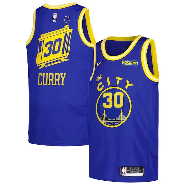 Raffinato Incantevole Moderno Stephen Curry Golden State Warriors Nike Swingman Player Jersey Classic Edition Royal per gli appassionati