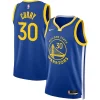 Magnifico Accattivante Comodo Stephen Curry Golden State Warriors Nike Unisex Swingman Jersey Icon Edition Royal/White per gli appassionati
