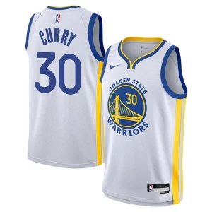 Meraviglioso Gorgeous Stephen Curry Golden State Warriors Nike Youth Performance Swingman Jersey Association Edition White per gli appassionati