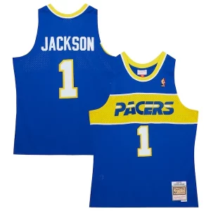 Fascinante Stephen Jackson Indiana Pacers 2004/05 Hardwood Classics Swingman Jersey Royal per gli appassionati