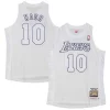 Cool Steve Nash Los Angeles Lakers 2012 Authentic Player Jersey White per gli appassionati
