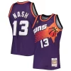 Gorgeous Cool Steve Nash Phoenix Suns 1996/97 Hardwood Classics Swingman Jersey Purple per gli appassionati