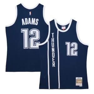 Robusto Steven Adams Oklahoma City Thunder 2015/16 Hardwood Classics Alternate Swingman Jersey Navy per gli appassionati