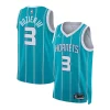 Splendido Fantastico Eccezionale Terry Rozier Charlotte Hornets Jordan Brand Unisex Swingman Jersey Association Edition Teal per gli appassionati