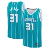 Lussuoso Meraviglioso Tidjane Salaun Charlotte Hornets 2024 NBA Draft Fast Break Player Jersey Icon Edition Teal per gli appassionati
