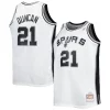 Raffinato Prestigioso Ottimo Tim Duncan San Antonio Spurs Big & Tall Hardwood Classics 1998/99 Swingman Jersey White/Black per gli appassionati
