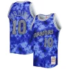 Eccezionale Lussuoso Tim Hardaway Golden State Warriors 1990/91 Galaxy Swingman Jersey Blue per gli appassionati