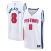 Comodo Eccezionale Tim Hardaway Jr. Detroit Pistons Fast Break Replica Player Jersey Association Edition White per gli appassionati