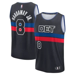 Meraviglioso Ottimo Comodo Tim Hardaway Jr. Detroit Pistons Youth Fast Break Player Jersey Statement Edition Black per gli appassionati