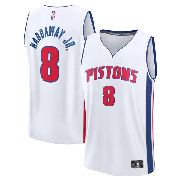 Attraente Tim Hardaway Jr. Detroit Pistons Youth Fast Break Replica Player Jersey Association White Edition per gli appassionati