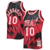Ottimo Tim Hardaway Miami Heat Hardwood Classics 1996/97 Hyper Hoops Swingman Jersey Scarlet per gli appassionati