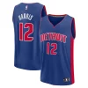 Pratico Prestigioso Gorgeous Tobias Harris Detroit Pistons Fast Break Replica Player Jersey Icon Edition Blue per gli appassionati