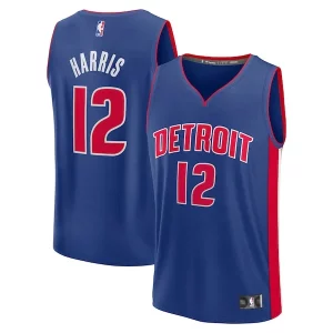 Pratico Prestigioso Gorgeous Tobias Harris Detroit Pistons Fast Break Replica Player Jersey Icon Edition Blue per gli appassionati