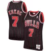 Fascinante Ottimo Toni Kukoc Chicago Bulls 1995/96 Hardwood Classics Swingman Jersey Black per gli appassionati