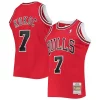 Robusto Toni Kukoc Chicago Bulls 1997/98 Hardwood Classics Swingman Jersey Red per gli appassionati