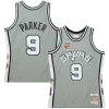 Duraturo Moderno Tony Parker San Antonio Spurs Unisex Hall of Fame Class of 2023 Throwback Swingman Jersey Gray per gli appassionati
