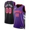 Bellissimo Toronto Raptors Nike Unisex Adult Swingman Custom Jersey Classic Edition Purple per gli appassionati