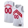 Magnifico Toronto Raptors Nike Unisex Swingman Custom Jersey White Association Edition per gli appassionati