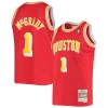 Fascinante Tracy McGrady Houston Rockets 2001/02 Hardwood Classics Swingman Jersey Red per gli appassionati