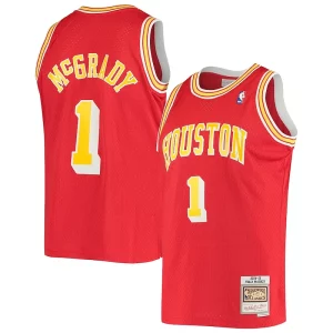 Fascinante Tracy McGrady Houston Rockets 2001/02 Hardwood Classics Swingman Jersey Red per gli appassionati