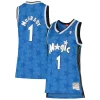 Incantevole Stupendo Robusto Tracy McGrady Orlando Magic Women's 2000/01 Hardwood Classics Swingman Jersey Blue per gli appassionati