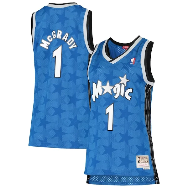 Incantevole Stupendo Robusto Tracy McGrady Orlando Magic Women's 2000/01 Hardwood Classics Swingman Jersey Blue per gli appassionati