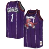 Fantastico Comodo Delizioso Tracy McGrady Toronto Raptors Big & Tall Hardwood Classics 1998/99 Swingman Jersey Purple per gli appassionati