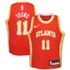 Accattivante Classico Trae Young Atlanta Hawks Nike Preschool Swingman Player Jersey Icon Edition Red per gli appassionati