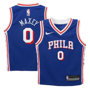 Duraturo Tyrese Maxey Philadelphia 76ers Nike Toddler Swingman Player Jersey Icon Edition Royal per gli appassionati
