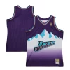 Trendy Duraturo Utah Jazz 1996 97 Hardwood Classics Swingman Jersey Purple per gli appassionati