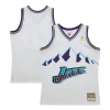 Carino Robusto Accattivante Utah Jazz 1996 97 Hardwood Classics Swingman Jersey White per gli appassionati